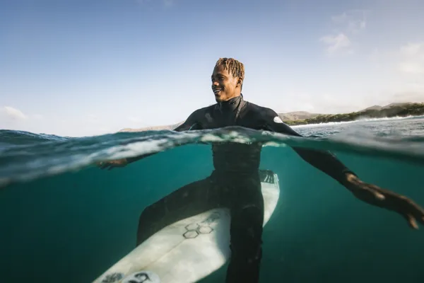 Kabungo smiling in the water