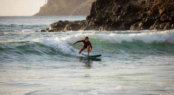 Learning to surf in Cabo Verde