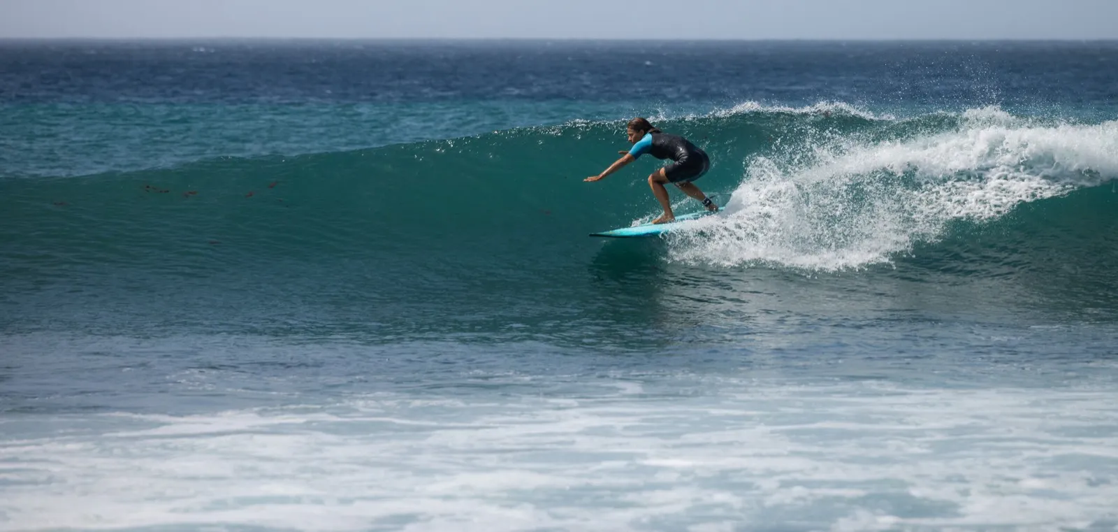 Kabungo coaching in the water