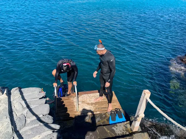 Snorkeling group activity Cabo Verde
